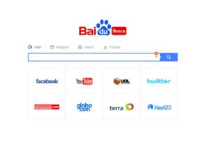 محرك البحث بايدو Baidu