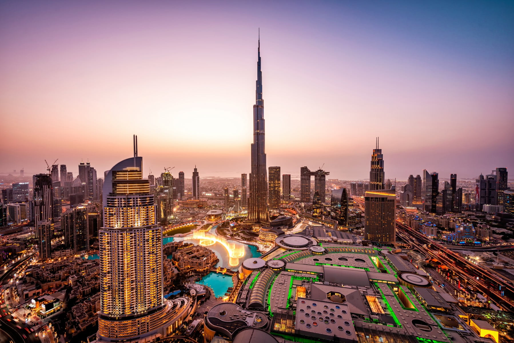 دبي افضل المدن الاماراتية للتجارة الخارجية