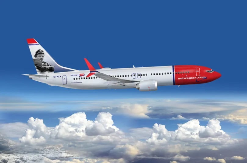 شركة Norwegian من أرخص شركات الطيران لجميع أنحاء العالم