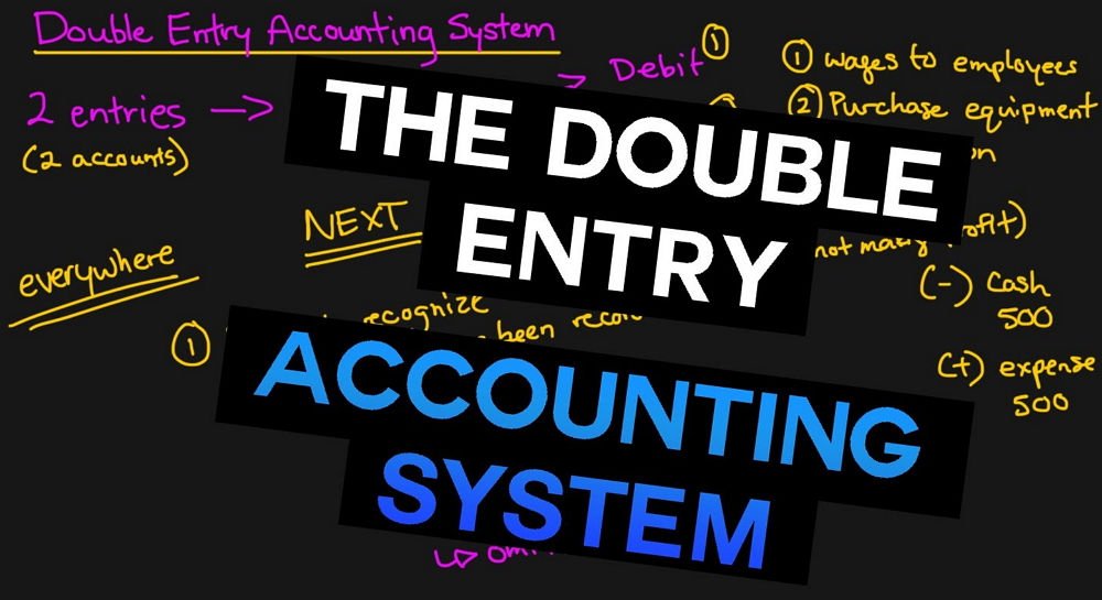 نظام القيد المزدوج Double Entry System التعريف المفهوم الأمثلة